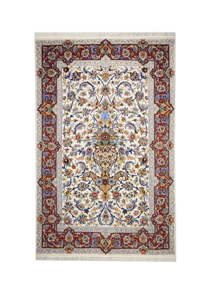 فرش ذرع ونیم اصفهان کد ru351